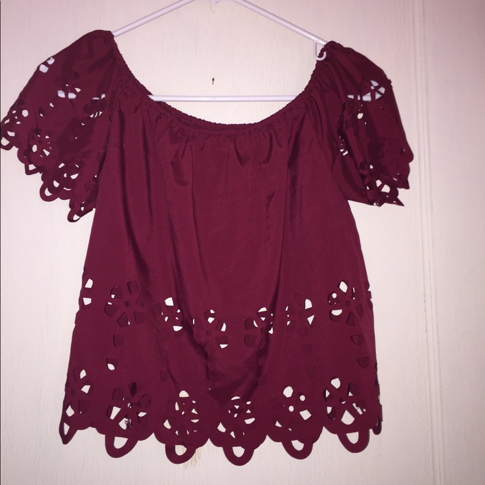 Zaful cropped shirt